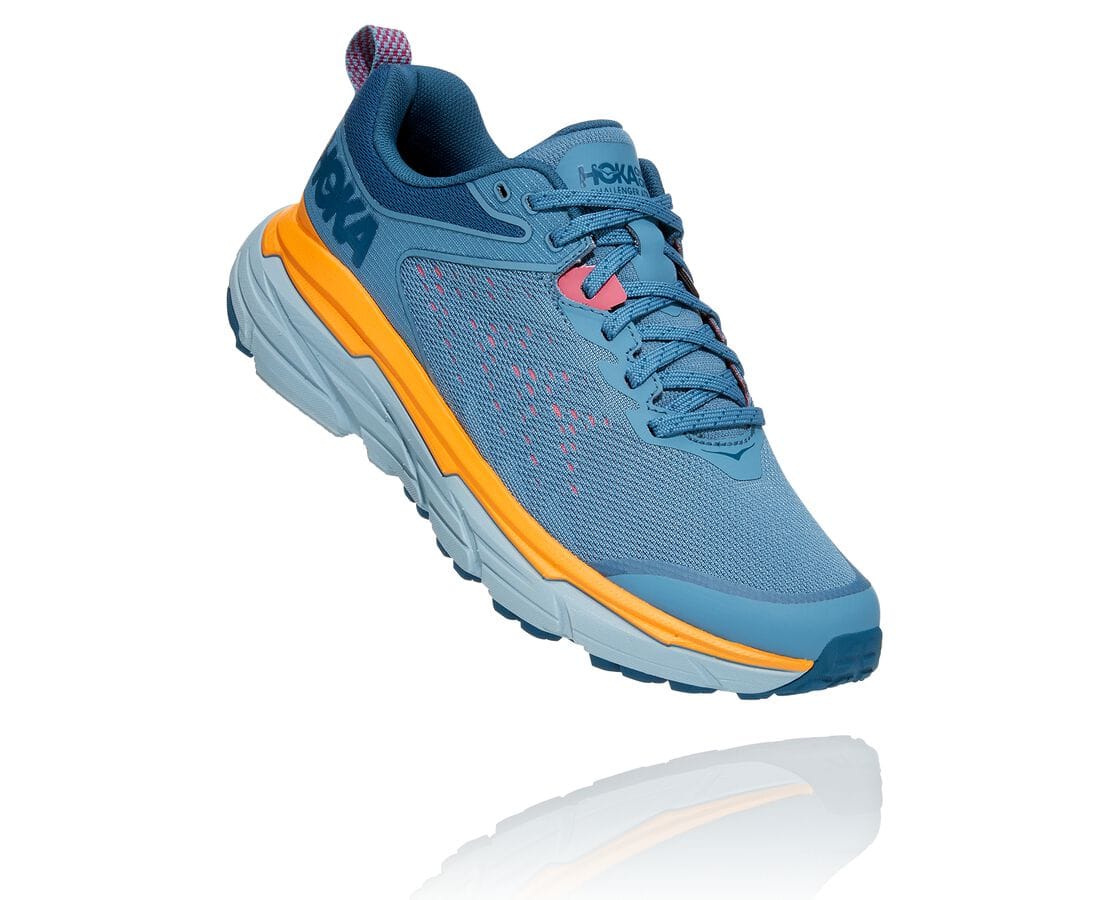 Hoka One One Challenger Atr 6 South Africa - Womens Trail Running Shoes - Blue,ADOIE-3289